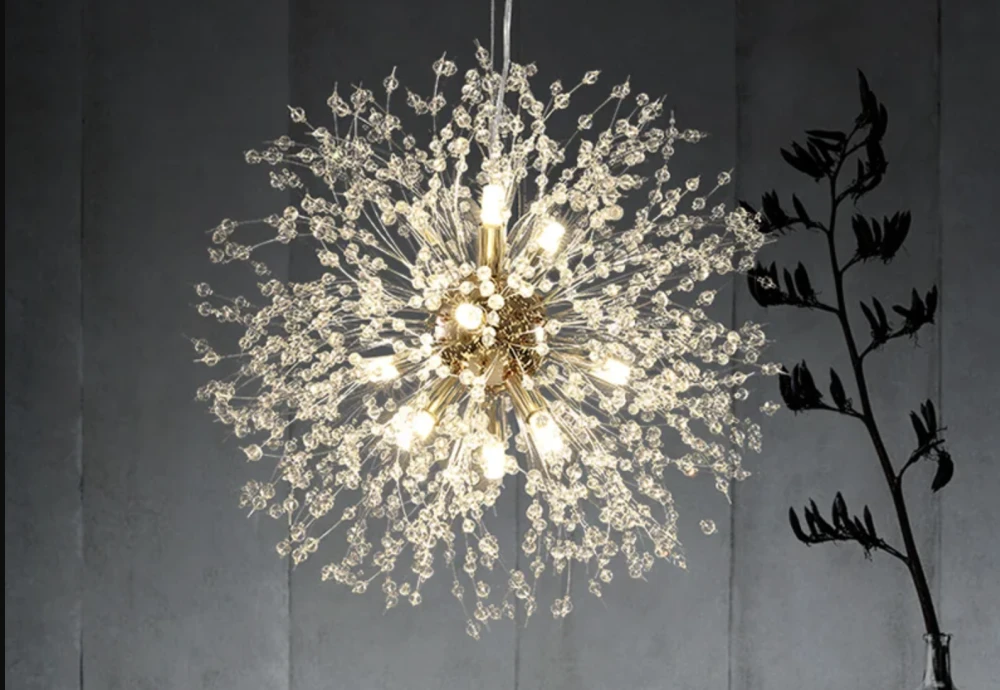 white globe chandelier