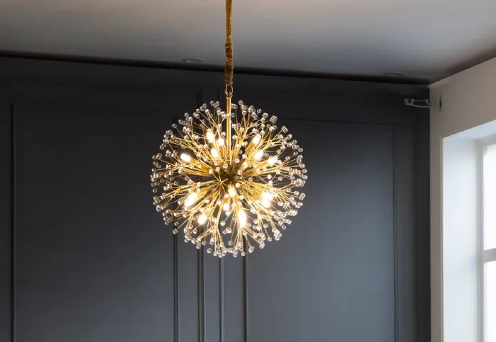 vintage globe chandelier