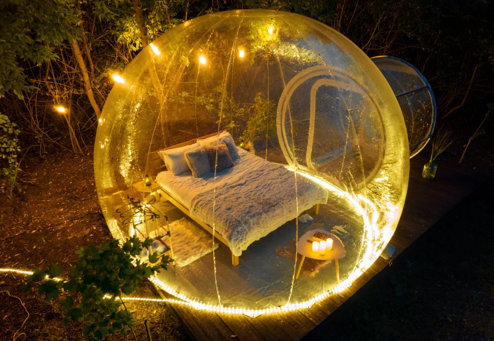 diy inflatable bubble tent